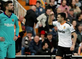 ¡Grave error de Jordi Alba! Valencia gana con autogol