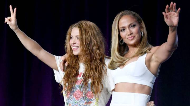 Super Bowl 2020 Shakira Y Jennifer Lopez Waka Waka We Are One Y Ahora Super Bowl As Usa
