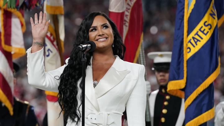 Demi Lovato prometió que cantaría el himno del Super Bowl