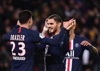 Mauro Icardi le da la vuelta al marcador; el PSG ya gana