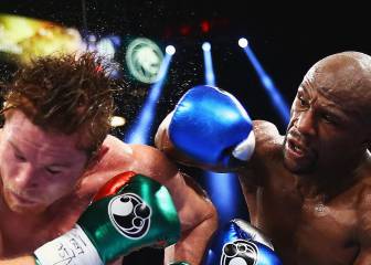 La burla de Mayweather al recordar pelea con Canelo