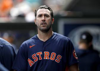 Justin Verlander deja la loma antes de tiempo por molestias