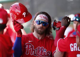 Bryce Harper, tranquilo ante medidas contra coronavirus