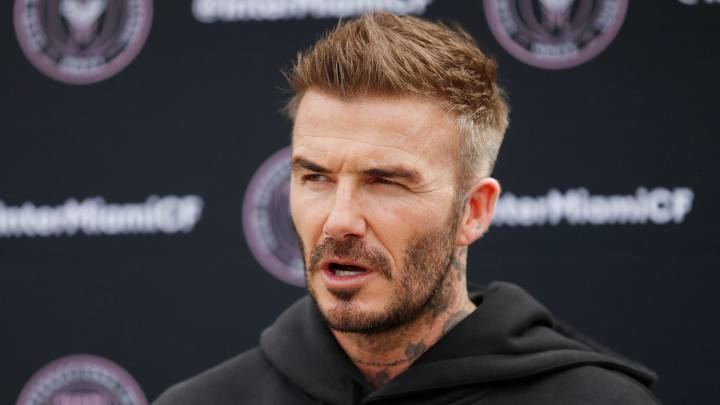 David Beckham lleva a su familia a conocer estadio de Inter Miami
