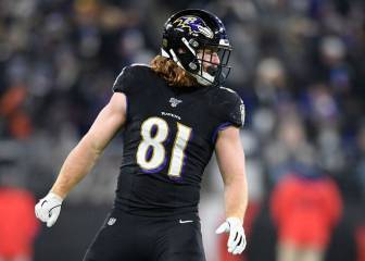 Ravens mandan a Hayden Hurst a Atlanta por dos picks del Draft