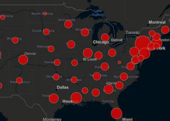 ¿Cómo están los estados de USA en relación al COVID-19?