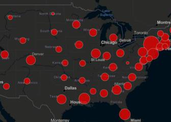 El panorama del coronavirus en cada estado de USA