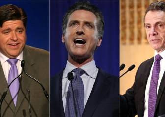 Los estados de USA que han anunciado cuarentena total