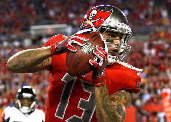 Mike Evans, sorprendido por la llegada de Brady a los Bucs