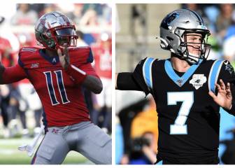 Panthers firman a QB de la XFL; mandan a Kyle Allen a Redskins