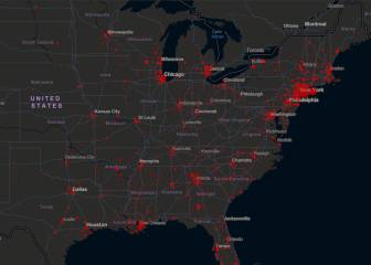 Mapa y casos por estado de coronavirus en USA: hoy 23 de marzo