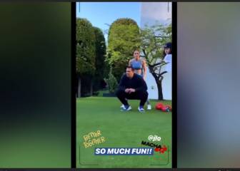 A Rod y Jennifer Lopez pasan el tiempo jugando en familia