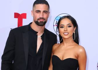 Becky G y Sebastian Lletget entrenan en la cuarentena