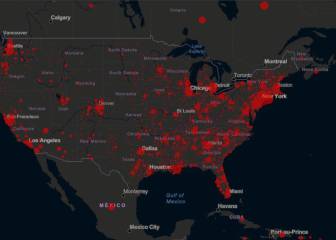 Mapa y casos de coronavirus por estado en USA: hoy, 25 de marzo