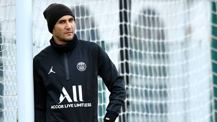 Keylor Navas aprovecha la cuarentena para estar en familia