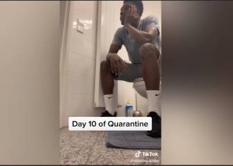 Alphonso Davies hace el video de la cancion del coronavirus