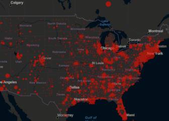 Casos de coronavirus por estado en USA: 28 de marzo
