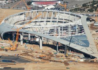 Trabajador de nuevo estadio de Rams con coronavirus
