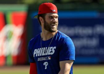 Bryce Harper se suma a la lista de donadores por COVID-19