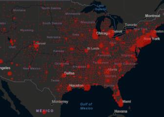 Casos y muertes de coronavirus por estado en USA, 4 de abril