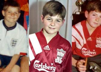 10 fotos inéditas de Steven Gerrard, leyenda del Liverpool
