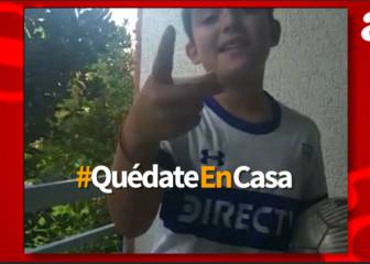 Los futuros cracks del deporte te lo piden: ¡Quédate en casa!