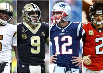 Brees, entusiasmado por la competencia en la NFC Sur