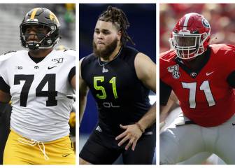 Tackles y centros, lo más fuerte entre los linieros