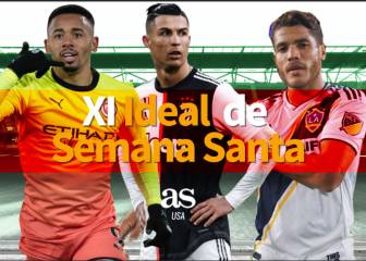 El once ideal de los jugadores con nombre relativos a semana santa