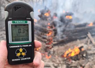 ¡Incendios forestales reactivan radiación en Chernobyl!