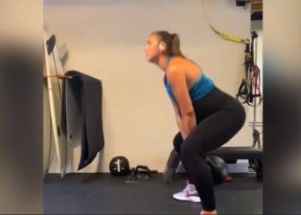 Alex Morgan shares her quarantine work out