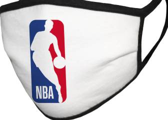 Cubrebocas de la NBA, a la venta