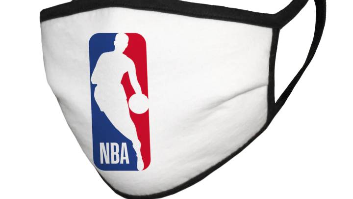 NBA vende cubrebocas para recaudar fondos 