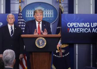 Coronavirus: las nuevas medidas de Trump para reabrir USA