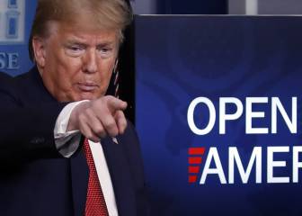 Donald Trump no obligará a los estados a reabrir la economía