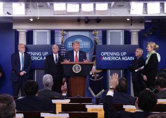 Coronavirus en USA: Las fases del plan de Trump para reabrir