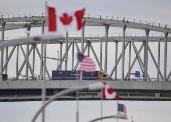 Trudeau y Trump extienden cierre de frontera por un mes