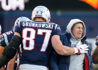 Gronk manda mensaje a Kraft y a Belichick