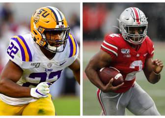 Dobbins y Edwards-Helaire, RBs de lujo para Ravens y Chiefs 