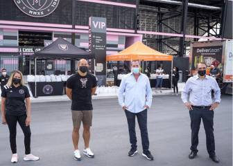 Capitán de Inter Miami reparte despensas por coronavirus