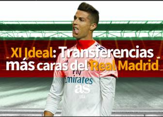 El once ideal de los fichajes más costosos del Real Madrid