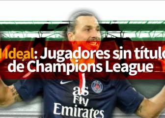 El once de jugadores sin un título de Champions League