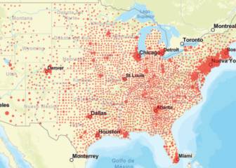 Casos y muertes por estado de coronavirus en USA; 16 de mayo