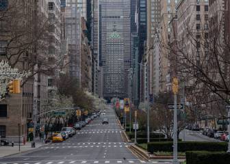 Muertes y recuperados por coronavirus en USA, 17 mayo