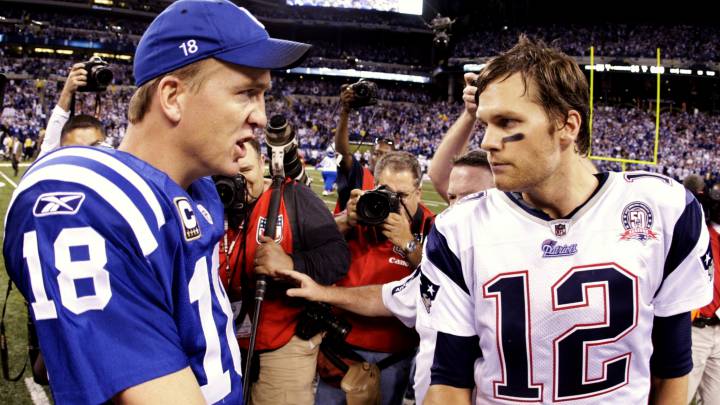 La rivalidad entre Tom Brady y Peyton Manning en la NFL