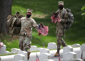 Así honra Arlington a los caídos por Memorial Day 