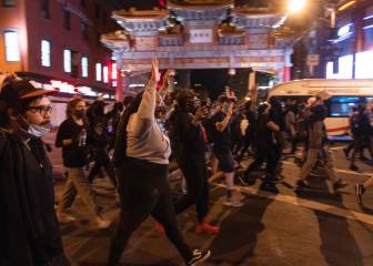 Los manifestantes salen a las calles de EE UU por séptima noche consecutiva