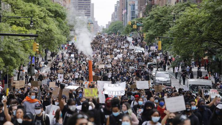 ¿Pueden afectar las protestas por George Floyd al aumento del coronavirus en Estados Unidos?