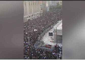 Increíble la protesta contra la brutalidad policial en Francia