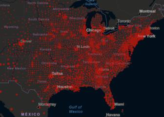 Casos y muertes por estado de coronavirus en USA; 5 de junio